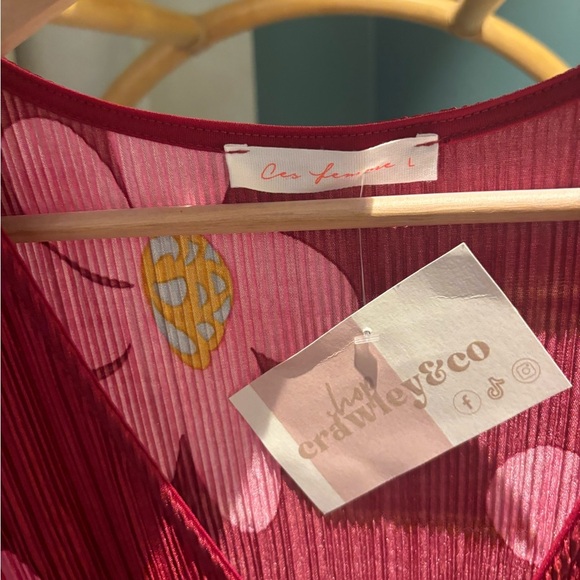 Daisy Print Dress - Picture 3 of 4